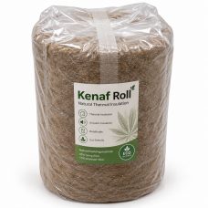 Kenaf Roll 30 мм – конопляна топло- и шумоизолация на руло, 6 м²